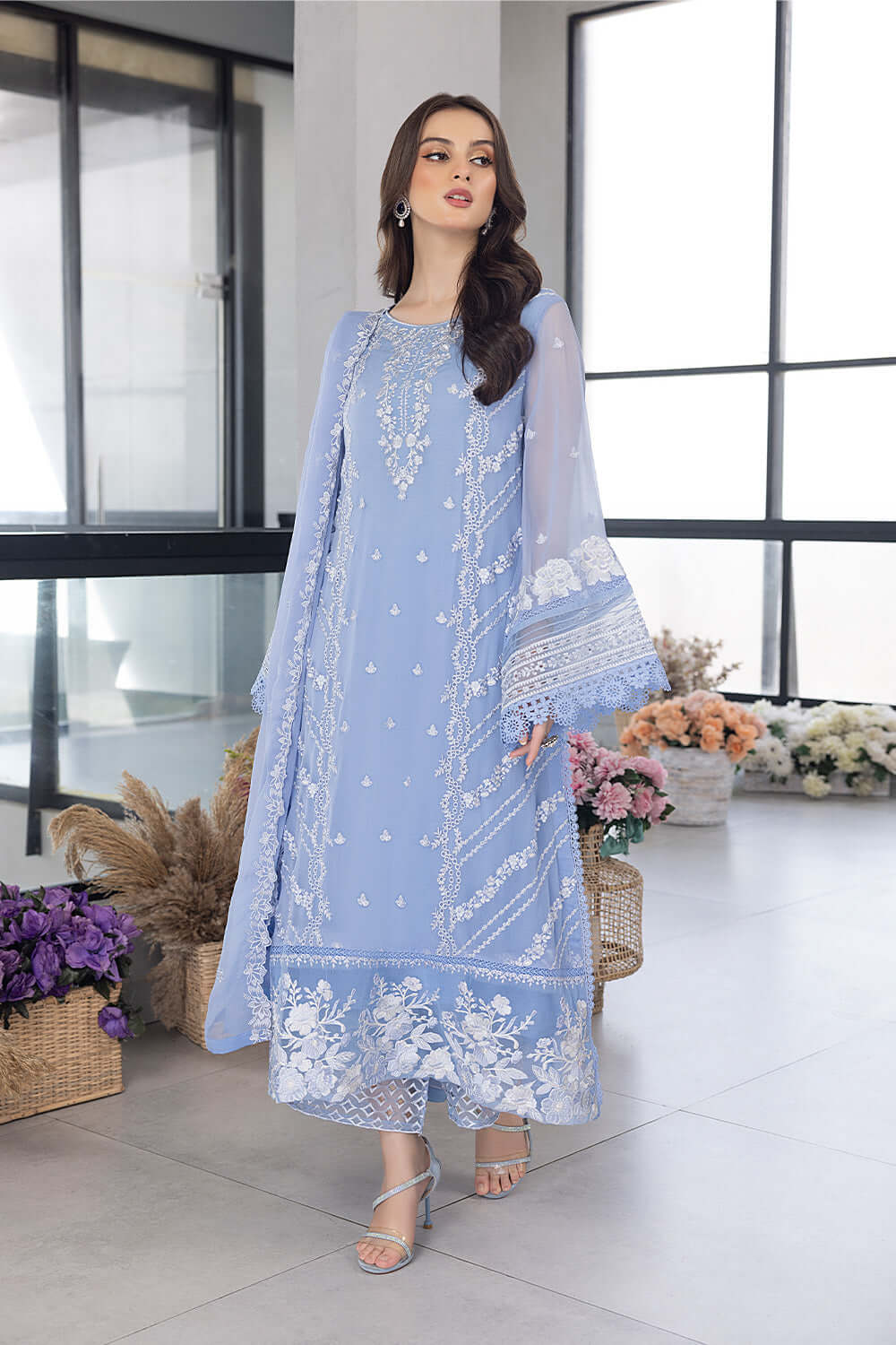 EMBROIDERED LAWN 1001