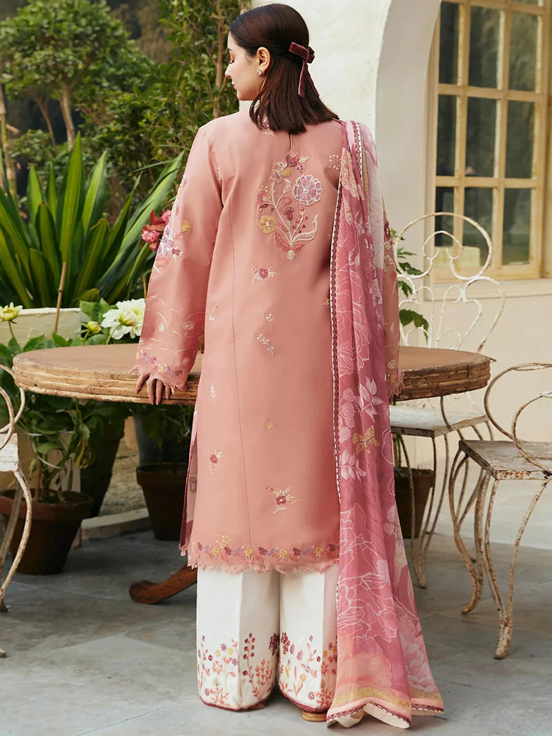 EMBROIDERED LAWN 3PC 1002